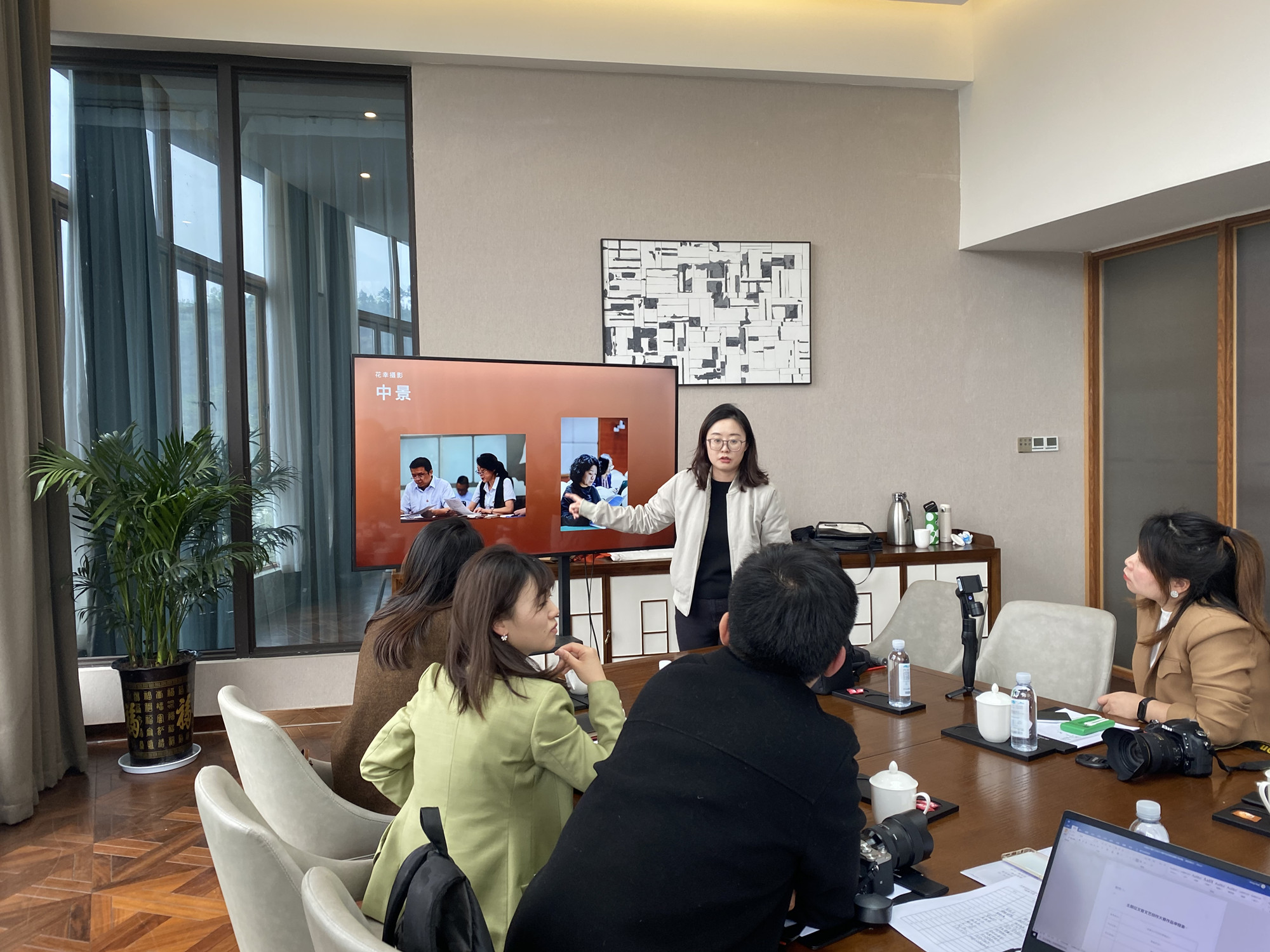 2022.3.25+ballbet分公司团委组织开展第二期“凝聚力量 记录生活”摄影摄像培训活动